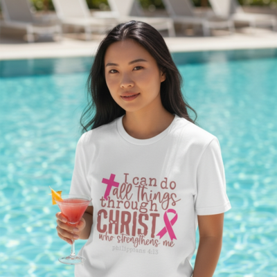 Brown Round Neck Tee Shirt - Empower your day with purpose and style.