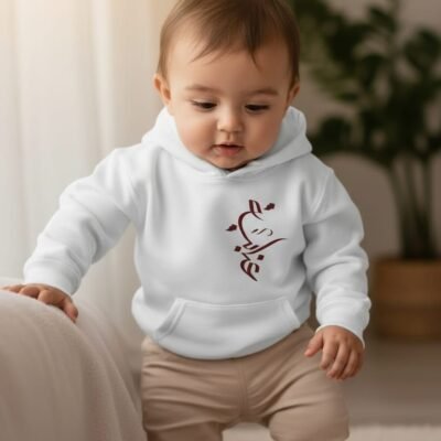 Alternative view of Babies Customized Hoodies